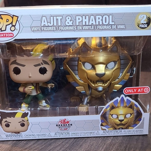 Funko Pop Animation Ajit & Pharol - NEW & SEALED - Picture 2 of 6